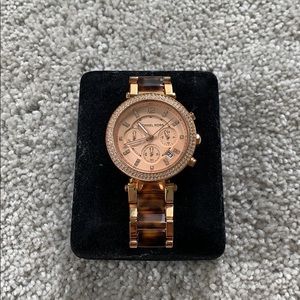 Michael Kors rose gold women’s watch
